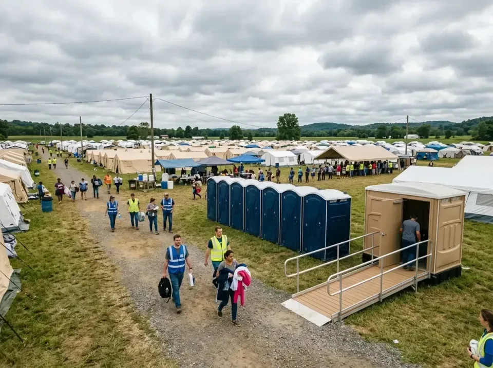 disaster-relief-camp-restrooms-010 — frequently asked questions, Dumpster & Portable Bathrooms Rental in Madras, OR